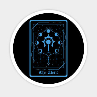 D&D Cleric Class Tarot Card Magnet